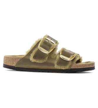 Birkenstock Arizona Sandali z veliko zaponko olivne barve