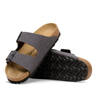 Birkenstock Sandały Arizona Birkibuc (Regularne dopasowanie) szare