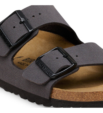 Birkenstock Sandały Arizona Birkibuc (Regularne dopasowanie) szare