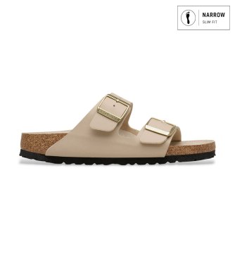 Birkenstock Birko-Flor Arizona Sandals (Narrow Fit) sand