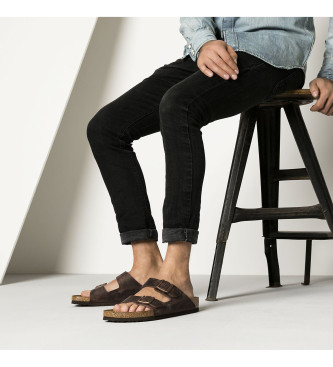 Birkenstock Sandalen Arizona Natuurlijk Leer Geolied