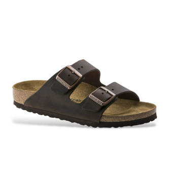 Birkenstock Sandalen Arizona Natuurlijk Leer Geolied