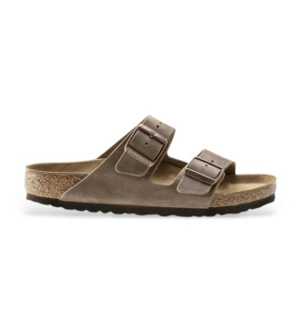 Birkenstock Sandały Arizona Natural brązowe olejowane