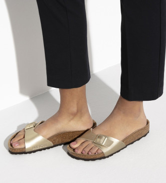 Birkenstock Sandalias Birko dorado