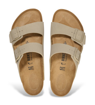 Birkenstock Sandali in Pelle Arizona (Vestibilità Regolare) verde kaki