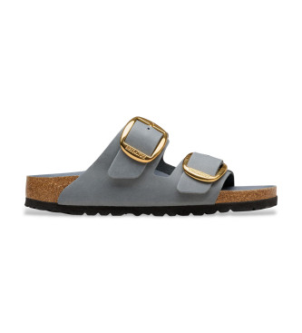 Birkenstock Arizona Big Buckle Leather Sandals azul