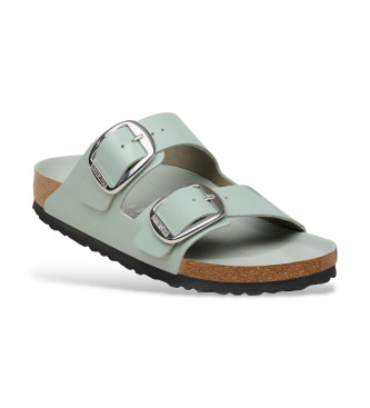 Birkenstock Arizona Big Buckle Leather Sandals green