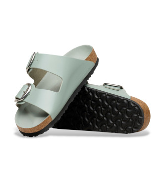 Birkenstock Arizona Big Buckle Leather Sandals green