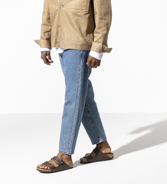 Birkenstock Sandali Arizona Birko Flor in pelle marrone