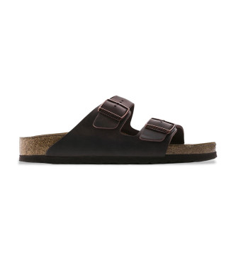 Birkenstock Arizona Habana brown leather sandals