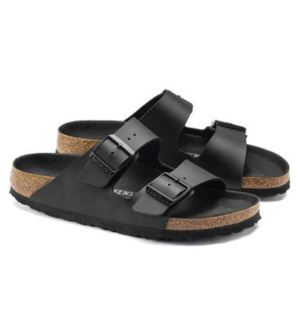 Birkenstock Skórzane sandały Arizona czarne