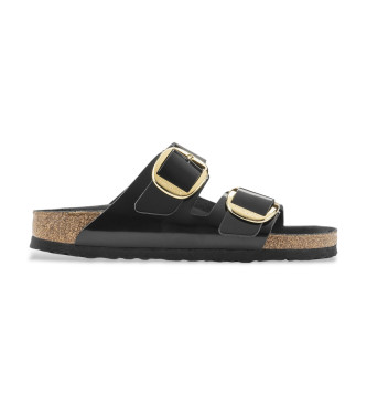 Birkenstock Arizona lder sandaler sort 