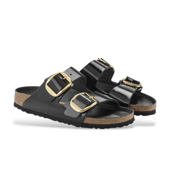 Birkenstock Arizona lder sandaler sort 