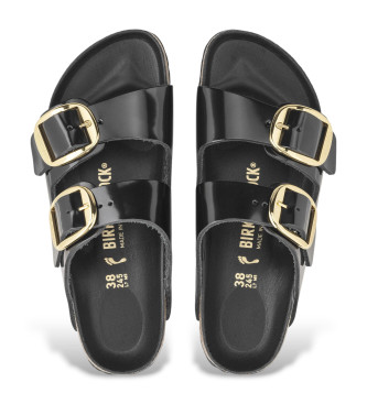 Birkenstock Arizona lder sandaler sort 