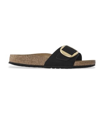 Birkenstock Madrid Big Buckle leather sandals (Narrow Fit) black