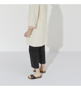 Birkenstock Madrid Big Buckle leather sandals (Narrow Fit) black