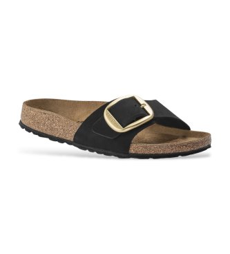 Birkenstock Madrid Big Buckle leather sandals (Narrow Fit) black