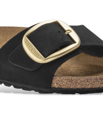 Birkenstock Madrid Big Buckle leather sandals (Narrow Fit) black