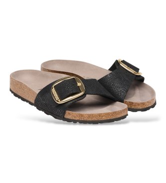 Birkenstock Sandalias Madrid Big Buckle (Ajuste Estrecho) negro