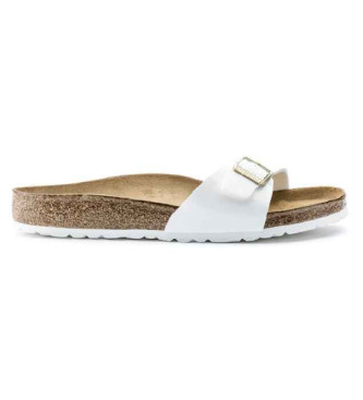 Birkenstock Ledersandalen Madrid wei