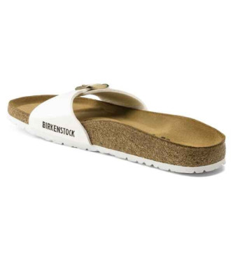 Birkenstock Sandali in pelle bianca Madrid