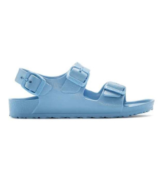 Birkenstock Sandales en cuir Milano Essentials bleu