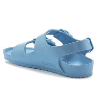 Birkenstock Sandali Milano Essentials in pelle blu