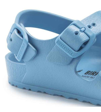 Birkenstock Sandlias Milano Essentials em pele azul