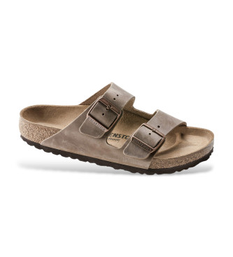 Birkenstock Normal Arizona Leoi brune ldersandaler Normal Arizona Leoi brune