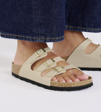 Birkenstock Brązowe sandały Florida