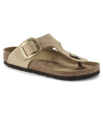 Birkenstock Sandales � grande boucle Gizeh marron