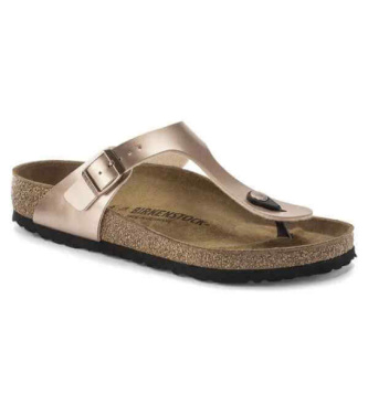 Birkenstock Gizeh Birko-Flor bronze Sandalen