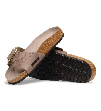 Birkenstock Sandali Madrid Big Buckle (Vestibilità Stretta) taupe
