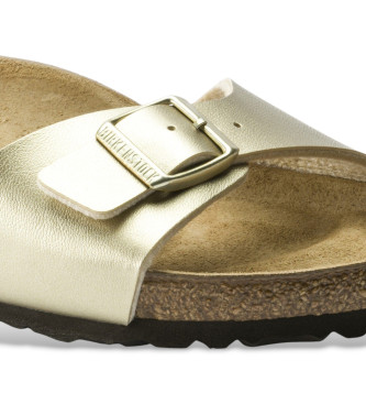 Birkenstock Sandaler Madrid Birko-Flor (Regular pasform) guld