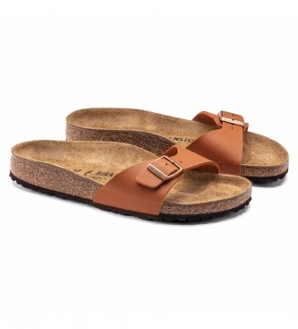 Birkenstock Normal Madrid Birko-Flor brune sandaler
