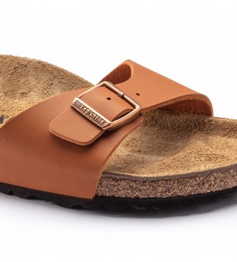 Birkenstock Normal Madrid Birko-Flor brune sandaler