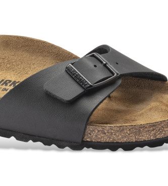 Birkenstock Sandały Madrid Birko-Flor (Wąski krój) czarne
