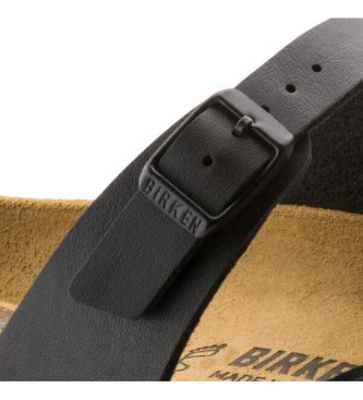 Birkenstock Mayari Birko-Flor sandali črni