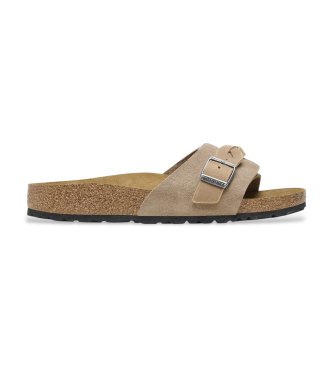 Birkenstock Oita Braided Sandals (Narrow Fit) beige