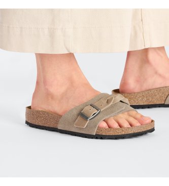 Birkenstock Oita Braided Sandals (Narrow Fit) beige