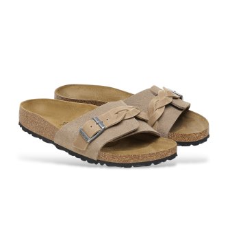 Birkenstock Oita Braided Sandals (Narrow Fit) beige