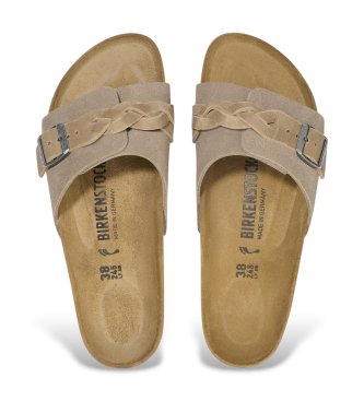 Birkenstock Oita Braided Sandals (Narrow Fit) beige