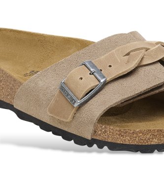 Birkenstock Oita Braided Sandals (Narrow Fit) beige