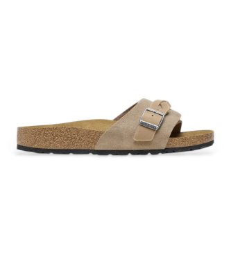 Birkenstock Oita Braided beige sandals