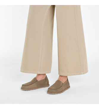 Birkenstock Brown Utti Leather Shoes