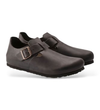 Birkenstock London Leather Shoes (Narrow Fit) tobacco brown