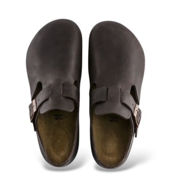 Birkenstock London Leather Shoes (Narrow Fit) tobacco brown