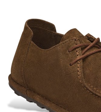 Birkenstock Zapatos de Piel Utti Lace (Ajuste Regular) marrón