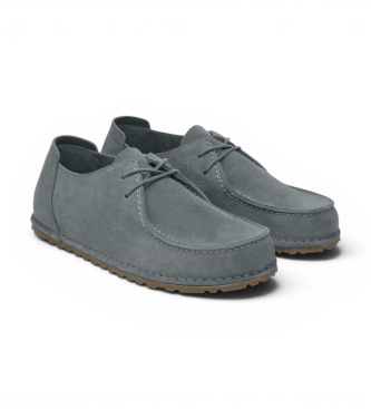 Birkenstock Läderskor Utti Lace (Normal passform) grå