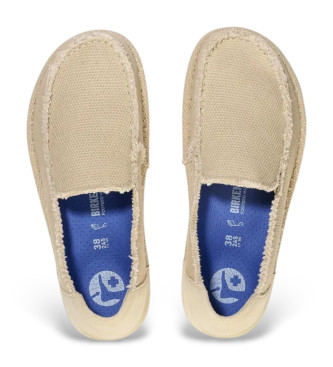 Birkenstock Utti Slip On Tex Shoes (Regular Fit) beige